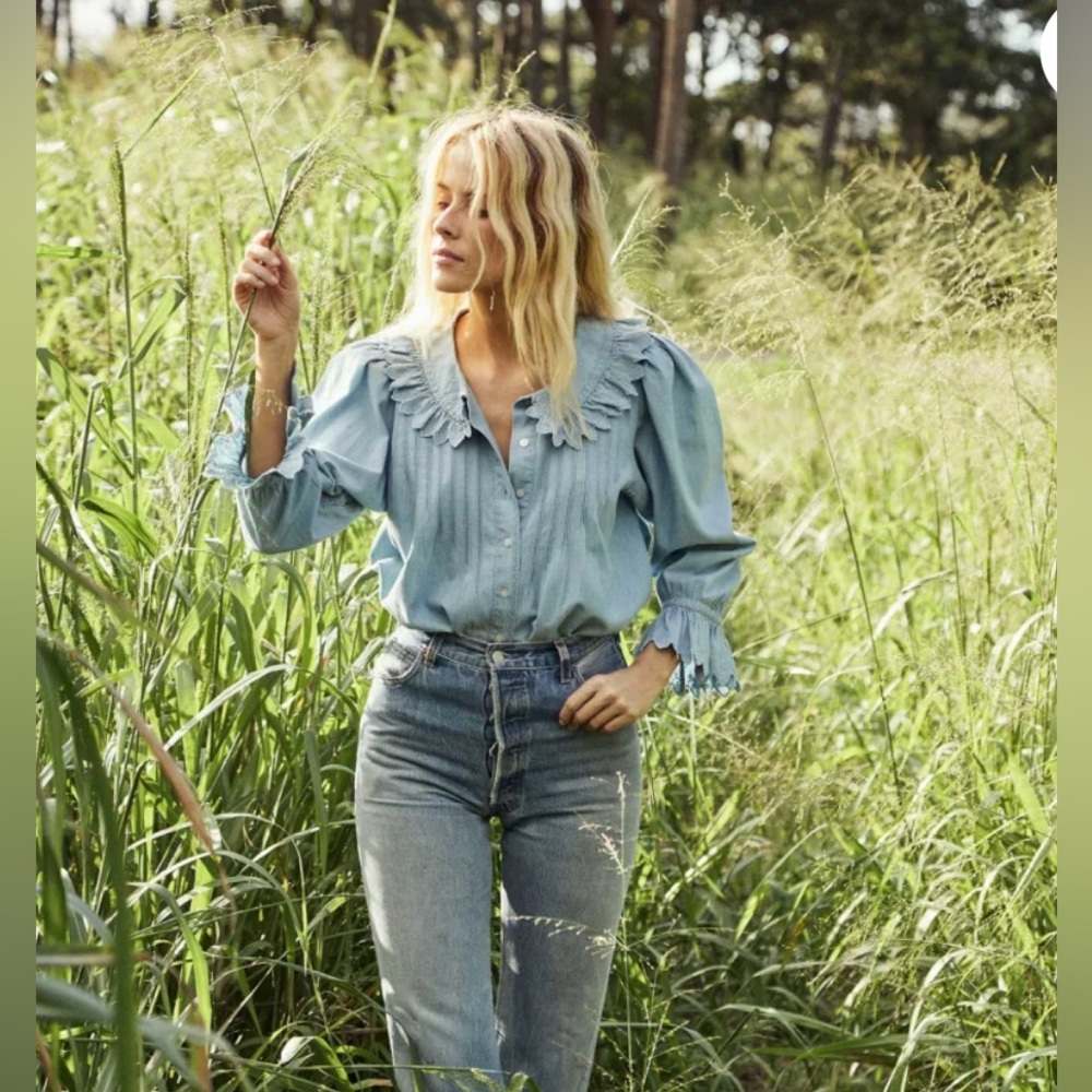 NWT Doen hickory top chambray size small